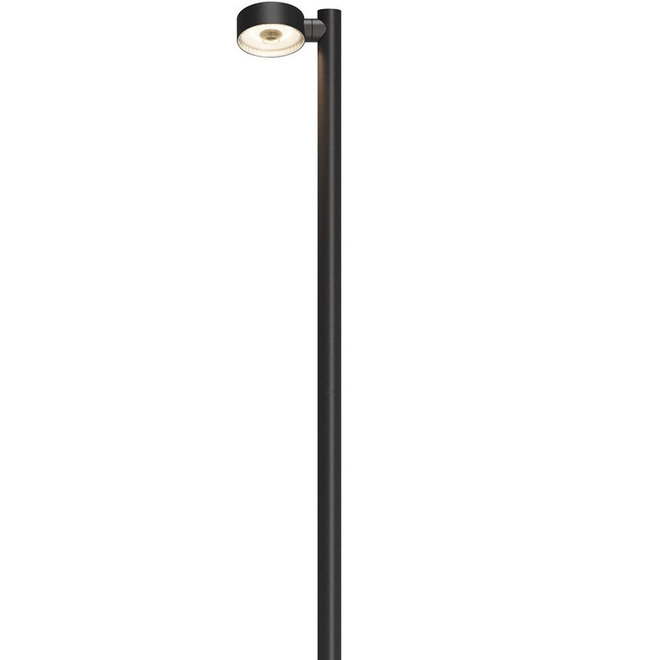 Sompex Oplaadbare Vloer/Leeslamp Ronda, Zwart H120 cm