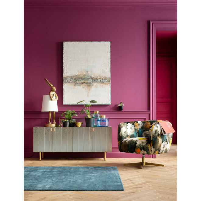 Draaistoel Peony Geel