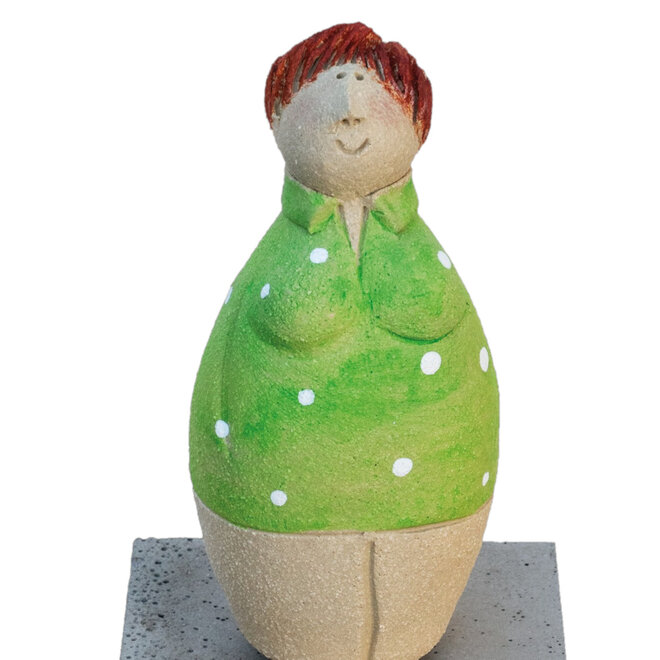 Optimistin, Keramiek H34cm