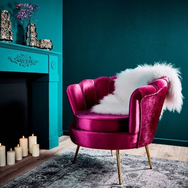 Armchair Water Lily Raspberry