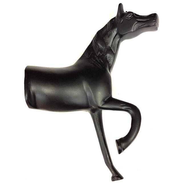 Wanddecoratie Horse Herd, zwart, 5 stuks