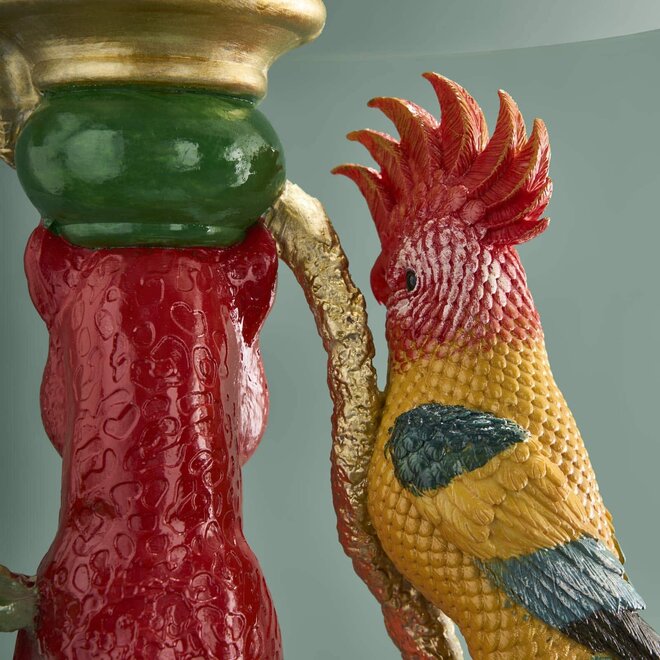 Side Table Leopard, multicolor H51 cm