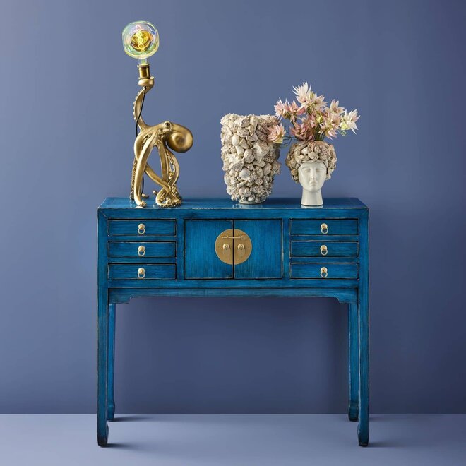 Dressoir Dynasty Vintage Blauw L100cm