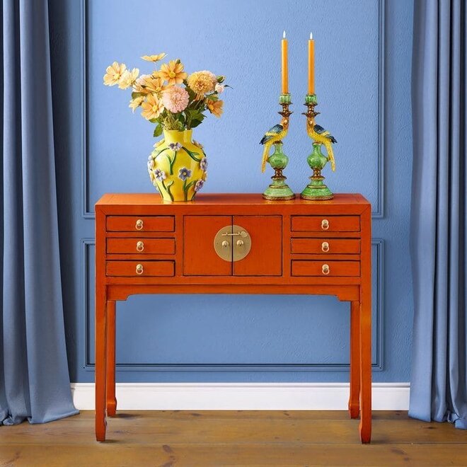 Dressoir Dynasty Vintage Oranje L100cm