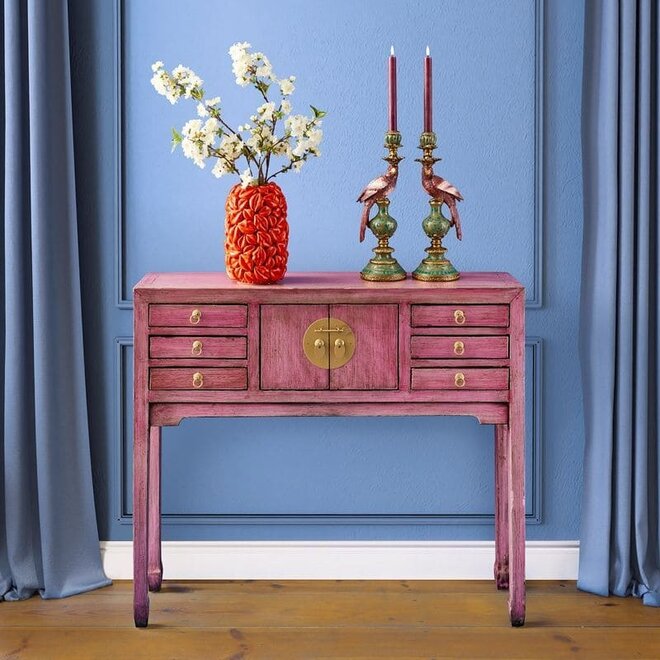 Dressoir Dynasty Vintage Roze L100cm