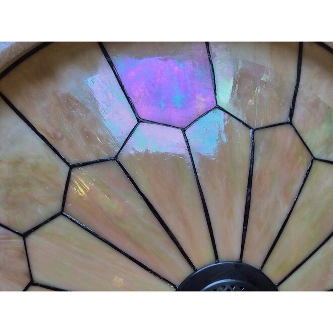 Tiffany Plafonnière French Art Deco Amber Sky