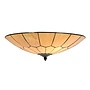 Tiffany Plafonnière French Art Deco Amber Sky