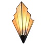 Tiffany Wandlamp French Art Deco Amber Sky