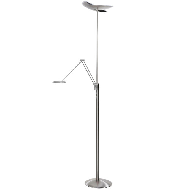 Uplighter Sapporo Staal H183cm