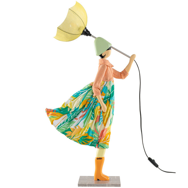 Tafellamp Paraplu dame Kaya
