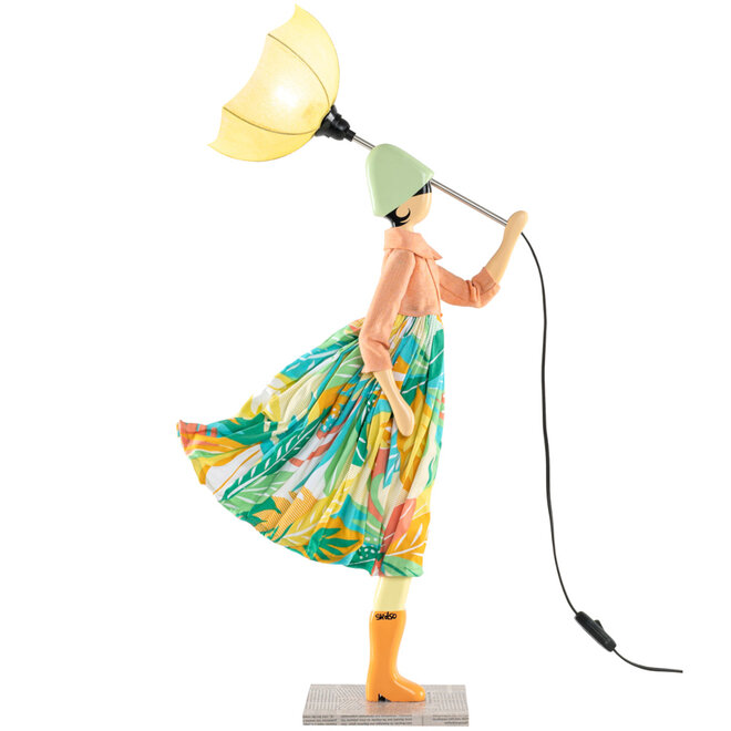 Tafellamp Paraplu dame Kaya