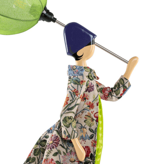 Tafellamp Paraplu dame Allora