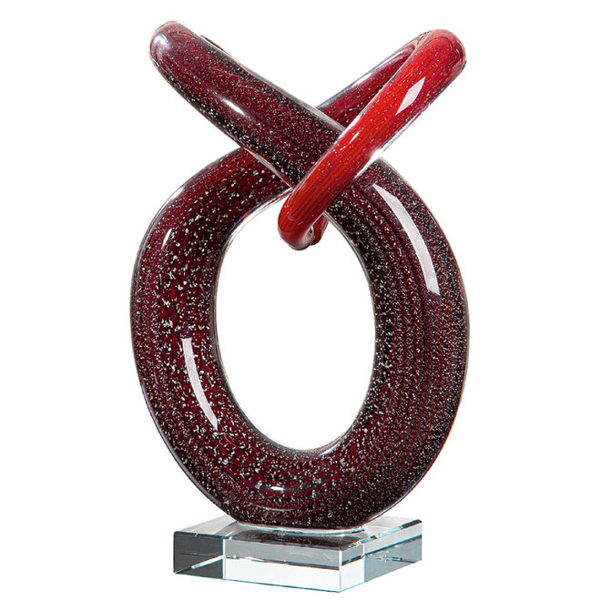 Glassculptuur Curvum