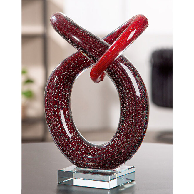 Glassculptuur Curvum