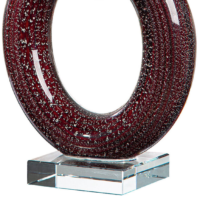 Glassculptuur Curvum