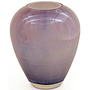 Glass Art Vaas Alore Lila Luster H22cm