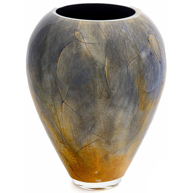 Glass Art Vaas Alore XL Magma H33cm