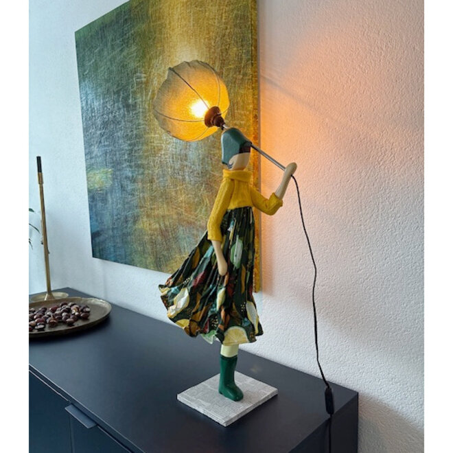 Skitso Tafellamp Paraplu dame Mochita