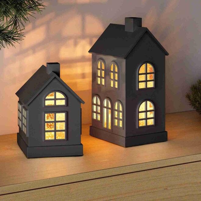 Sompex Glamor House Light 16cm, zwart