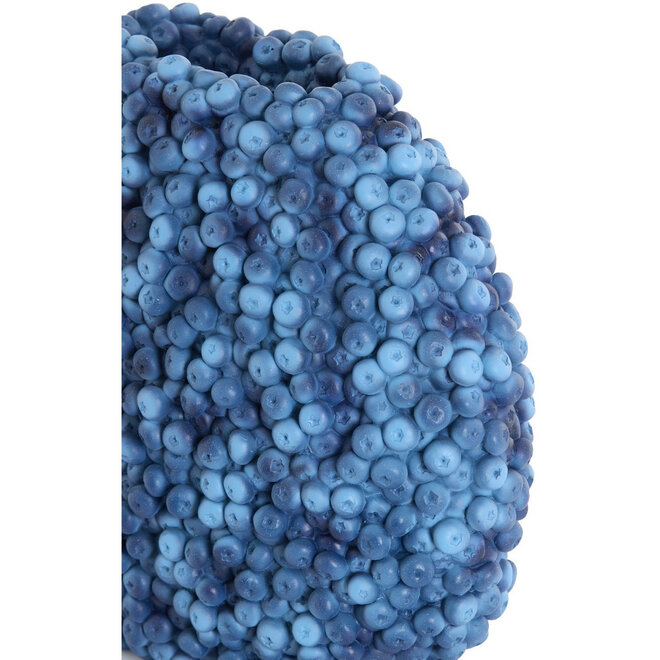 Vaas Blauwe Bessen H37cm