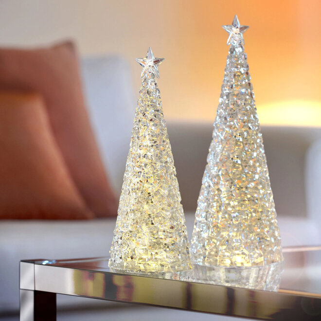 Sompex kerstboom glitter lamp H33cm