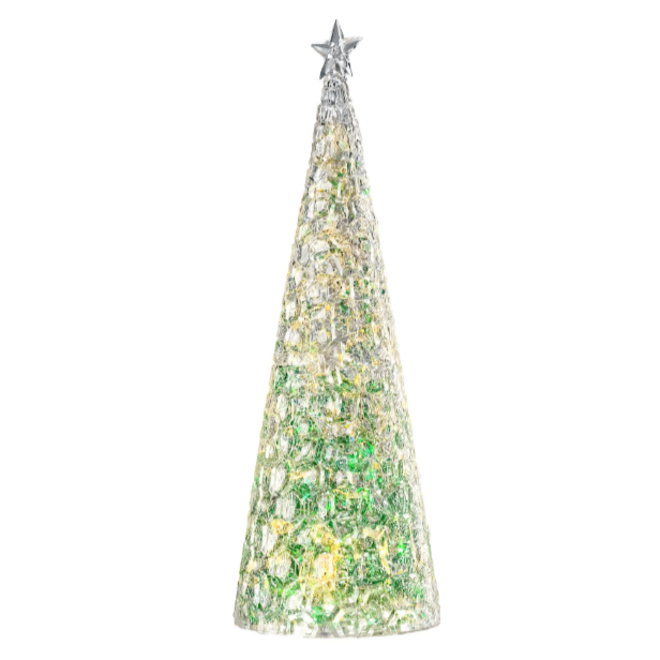 Sompex kerstboom glitter Groen lamp H44cm