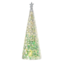 Sompex kerstboom glitter Groen lamp H44cm