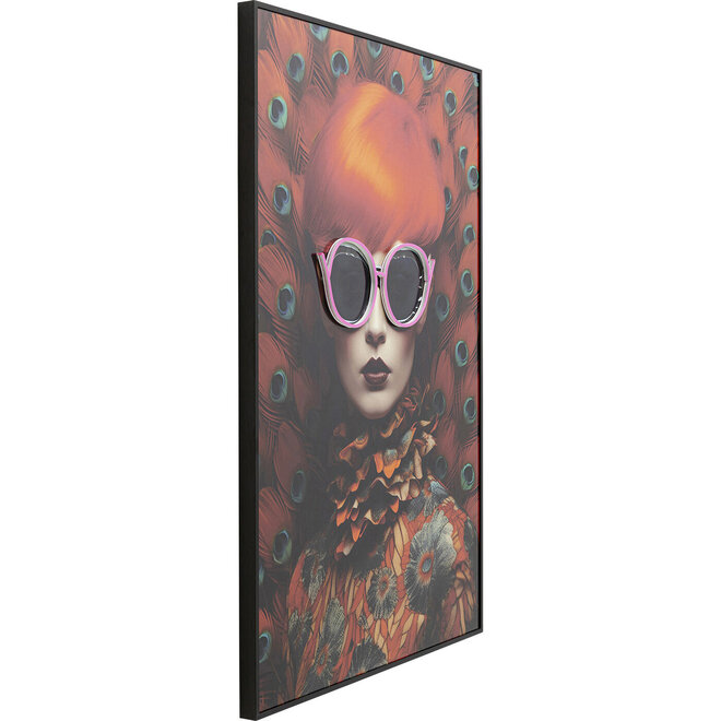 Schilderij LED-verlichting Fancy Lady 80x120