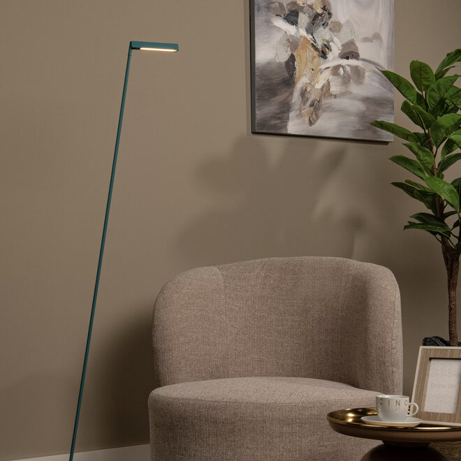 Leeslamp Lavale turquiase 137cm