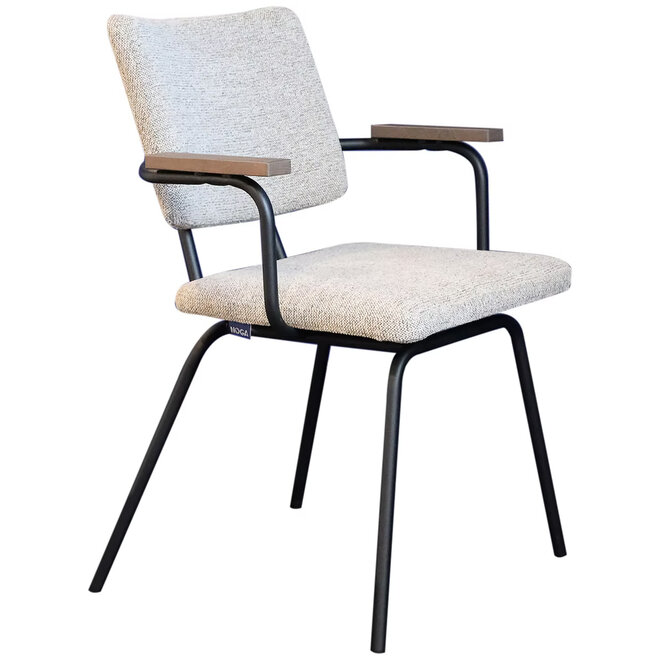 Eetkamerstoel Luka, draaibaar en duo stoffering mogelijk