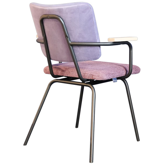 Eetkamerstoel Luka, draaibaar en duo stoffering mogelijk