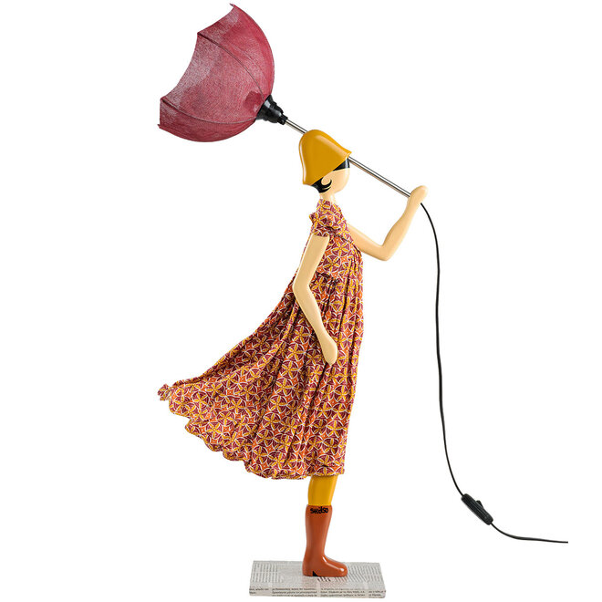 Tafellamp Paraplu dame Foula