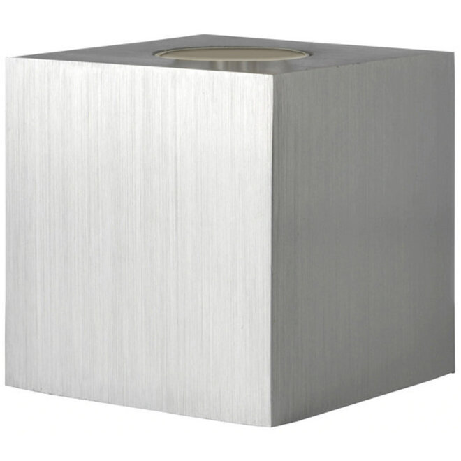 Tafellamp Cubic Zilver 8x8x8 cm