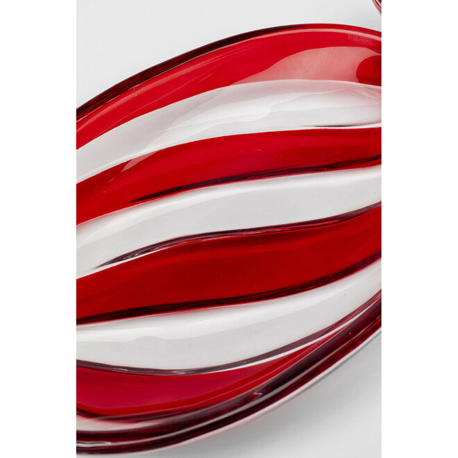 Decoratieve Schaal Candy rood B34cm