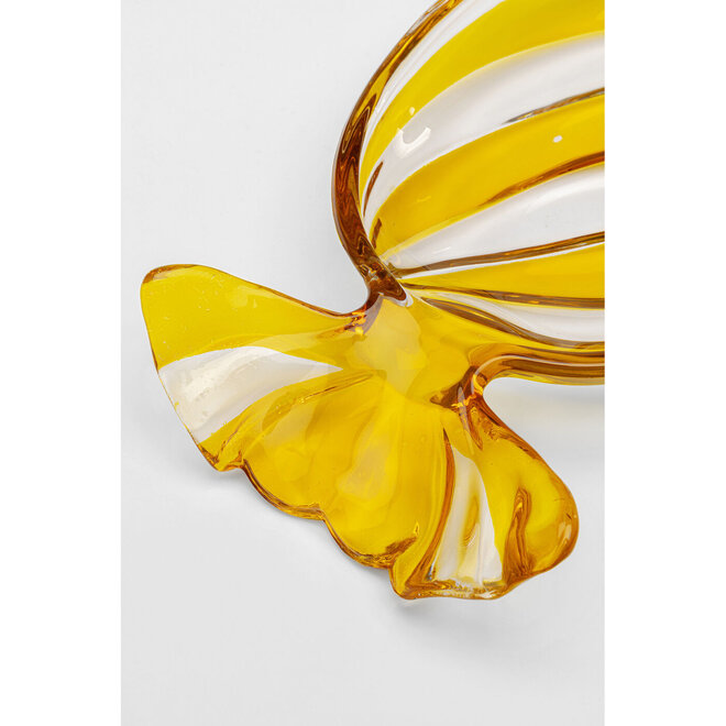 Decoratieve Schaal Candy geel B34cm