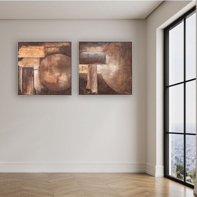 Canvas schilderij Coffee Atmospheres 100x100