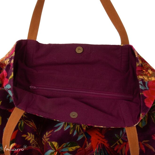 Tas Paradise paars 50x50