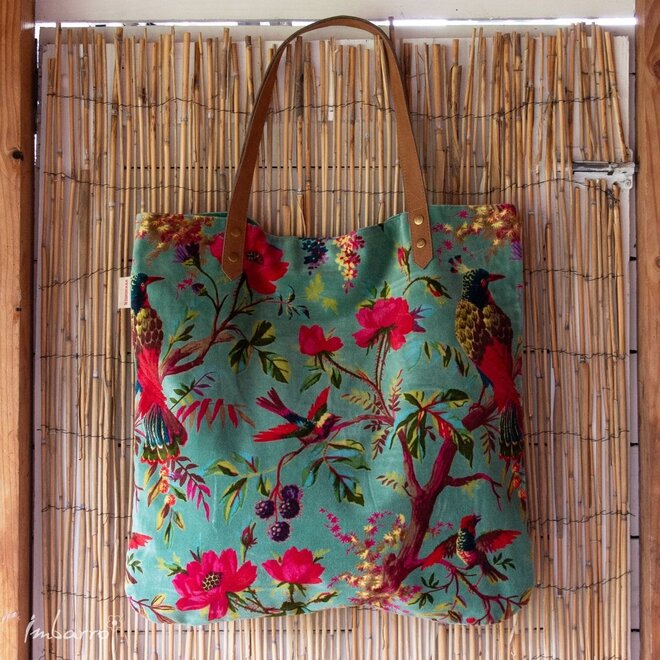 Tas Paradise groen 50x50