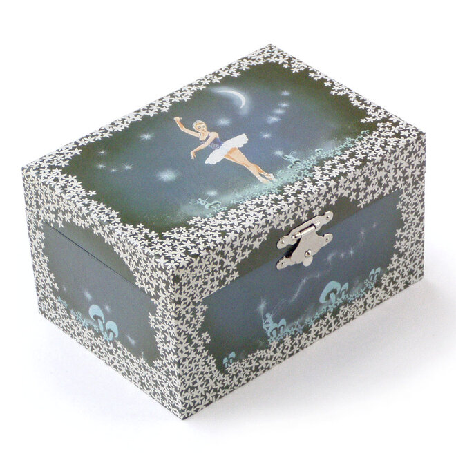 Sieradendoos Ballerina bij nacht