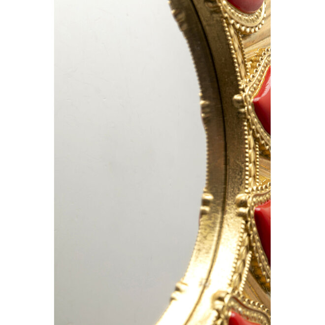 Wandspiegel Flaming Heart  Ø39cm