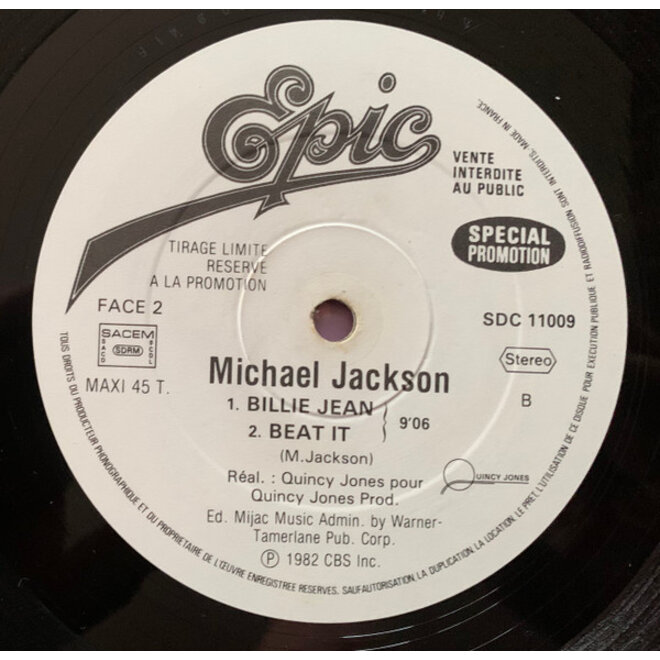 Muziekdoosje met melodie: Billie Jean (Michael Jackson)