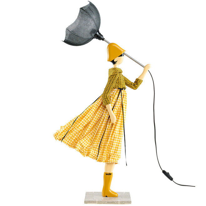 Tafellamp Paraplu dame Nalyssa