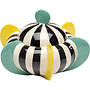Decoratieve schaal met deksel "Harlequin" H18cm