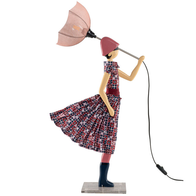 Tafellamp Paraplu dame Marirenia