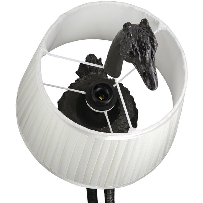 Tafellamp Animal Ostrich grijs H58cm