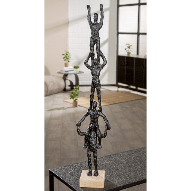 Sculpture 'Teamspirit' H68cm