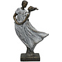 Beeld Partnerdans, antique bronze finish H40cm