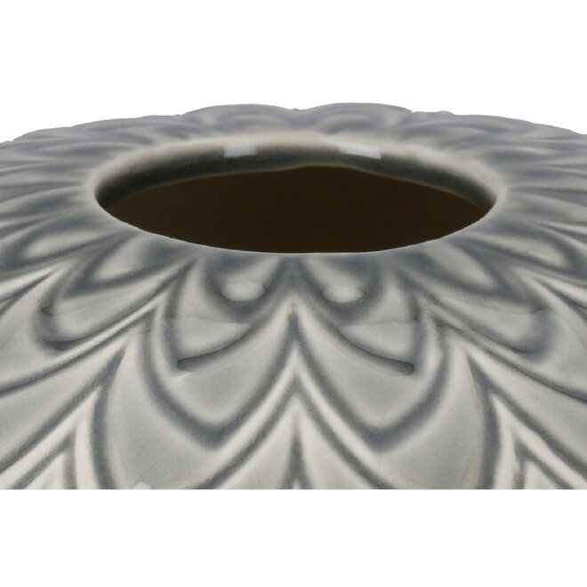 Bolvaas Lamello groen, grijs Ø29cm