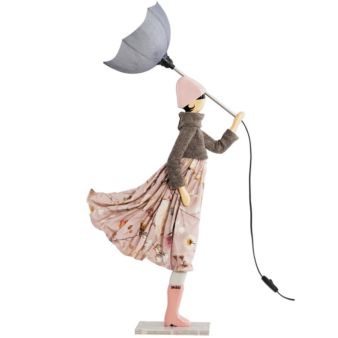 Tafellamp Paraplu dame Peggy