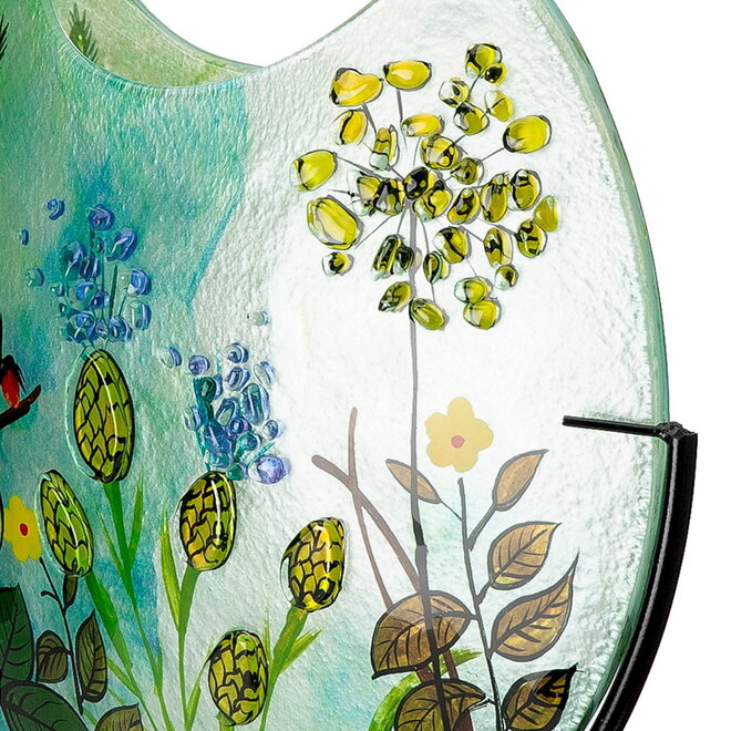 Glas Vaas Wild Flowers S